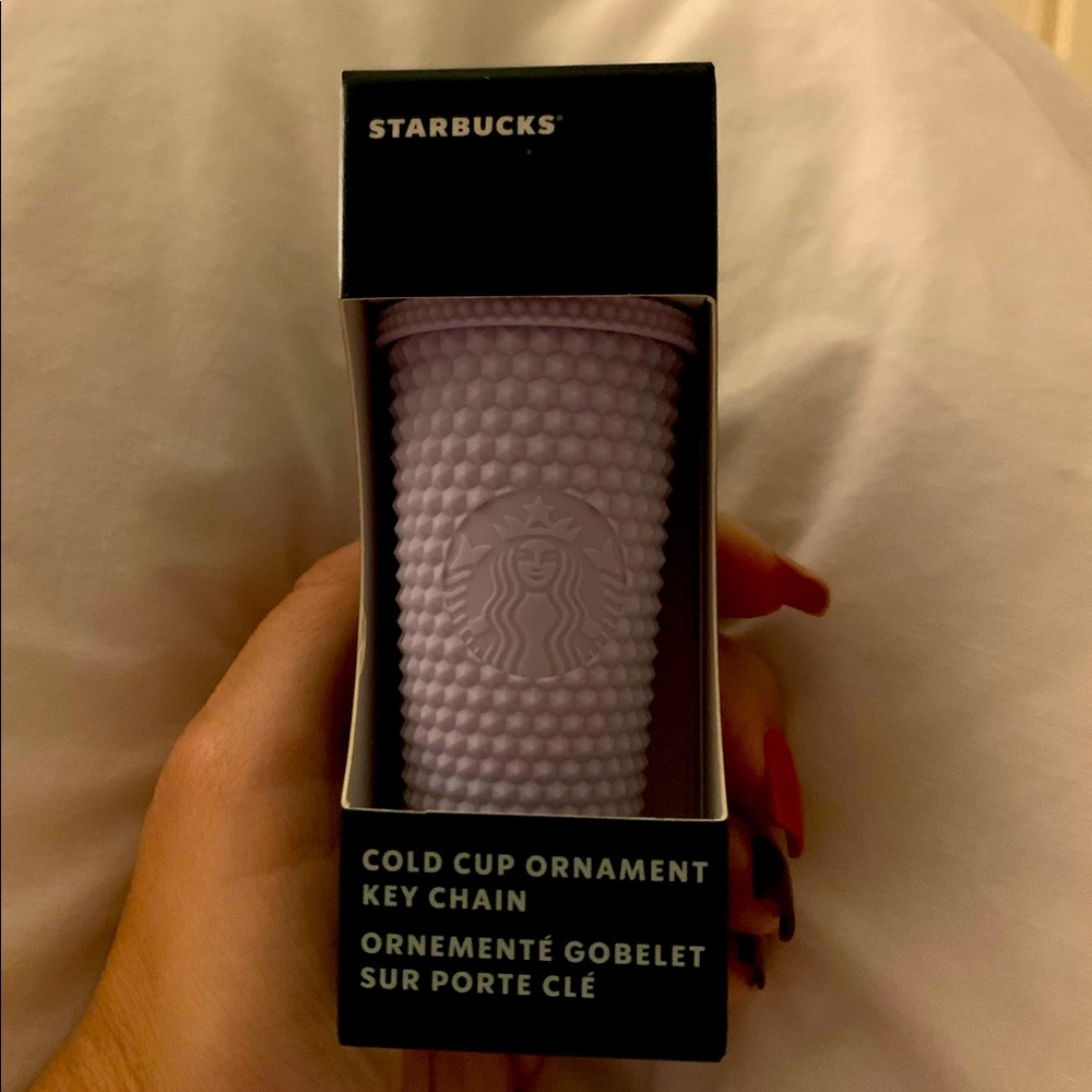 💜Lilac Starbucks Keychain Keychain (unreleased)